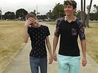 Twinks have awesome anal sex for their anniversary